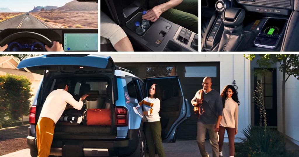 Comfort and interior features of the 2026 Toyota Land Cruiser