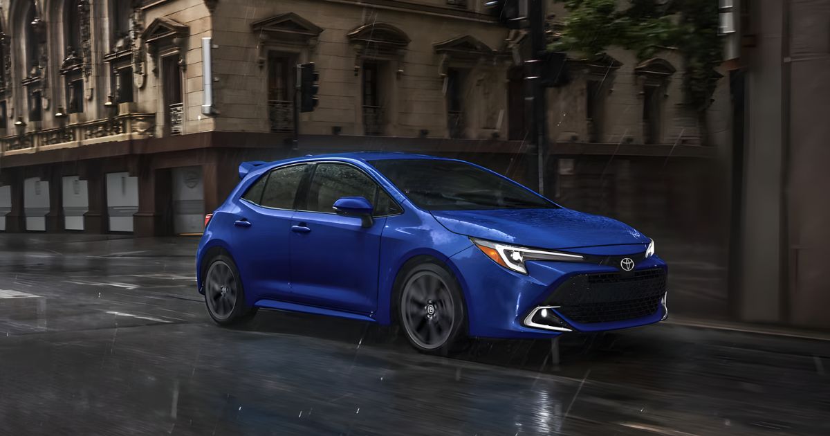 The 2026 Corolla Hatchback for sale in San Diego at Dalton Toyota National City