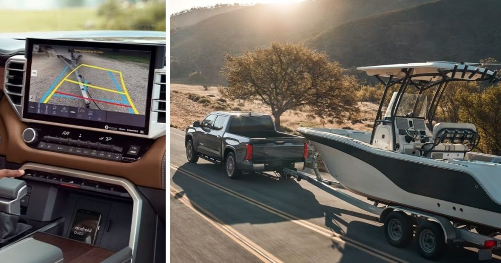Trailer Backup Guide with Straight Path Assist 2026 Toyota Tundra Limited