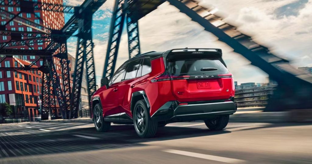 The 2026 Toyota RAV4 GR Sport trim
