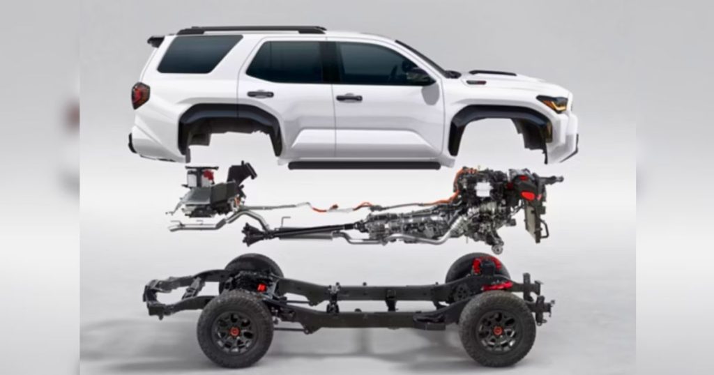 The TNGA-F Chassis of the 2026 Toyota 4Runner