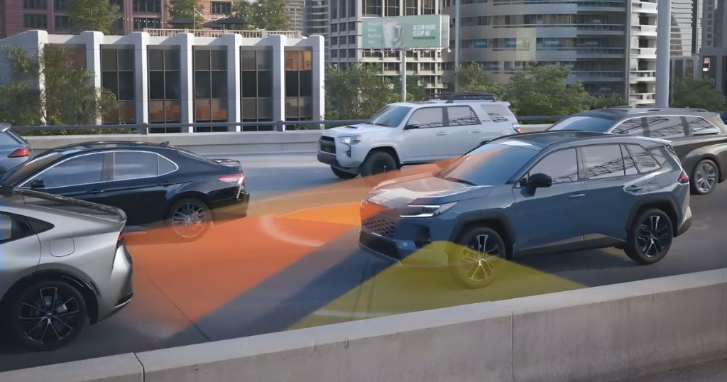 The Traffic Jam Assist feature in the 2026 Toyota RAV4