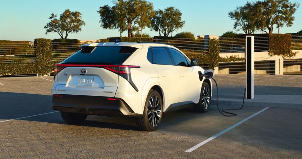 You can now charge the 2026 Toyota bZ XLE using Tesla Superchargers