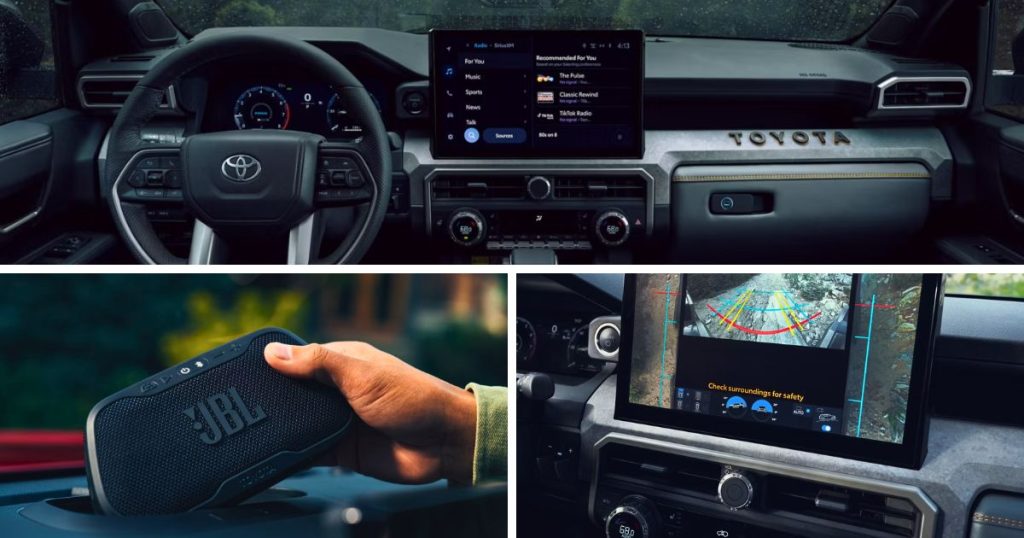 The different technology and safety features in the 2026 Toyota 4Runner i-FORCE MAX models