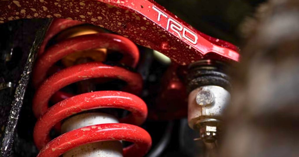 FOX internal bypass shocks in the 2026 Toyota Tacoma TRD Pro