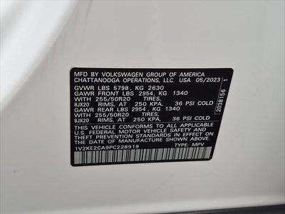2023 Volkswagen Atlas 3.6L V6 SE with Technology