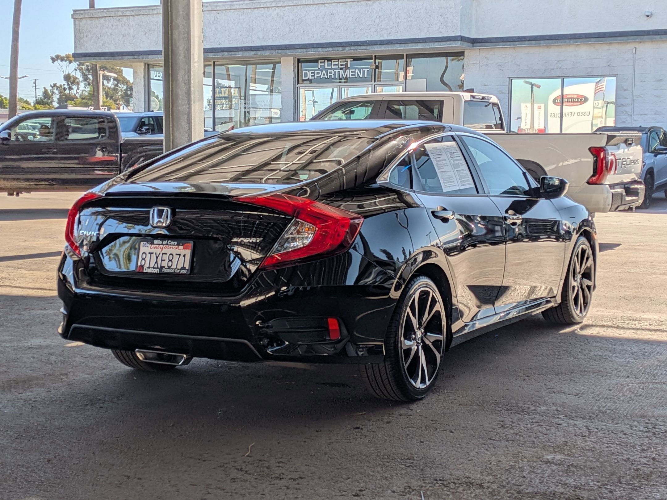 2020 Honda Civic Sport