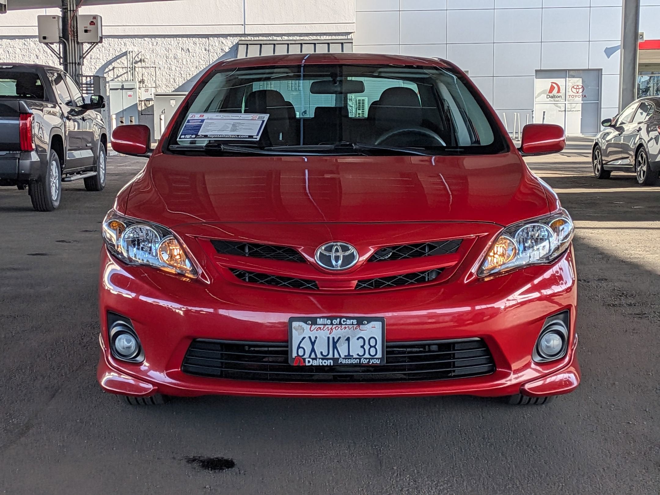 2012 Toyota COROLLA S