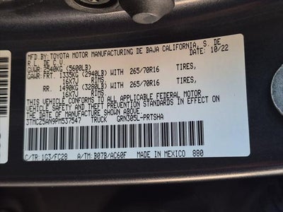 2023 Toyota Tacoma Trail Edition