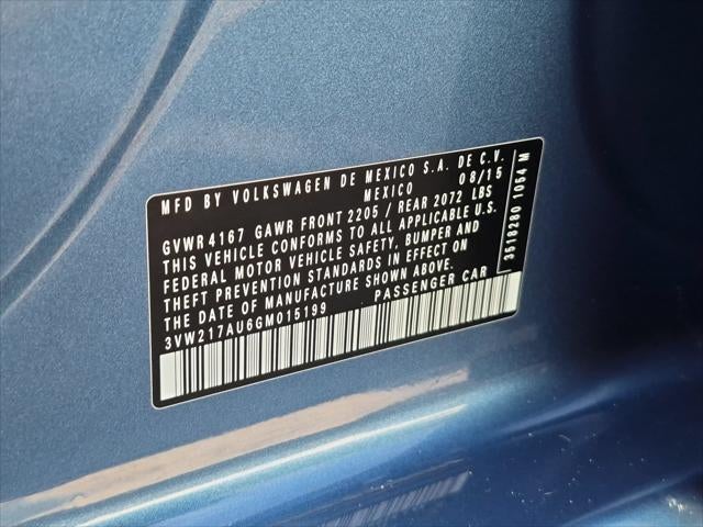 2016 Volkswagen Golf TSI SE