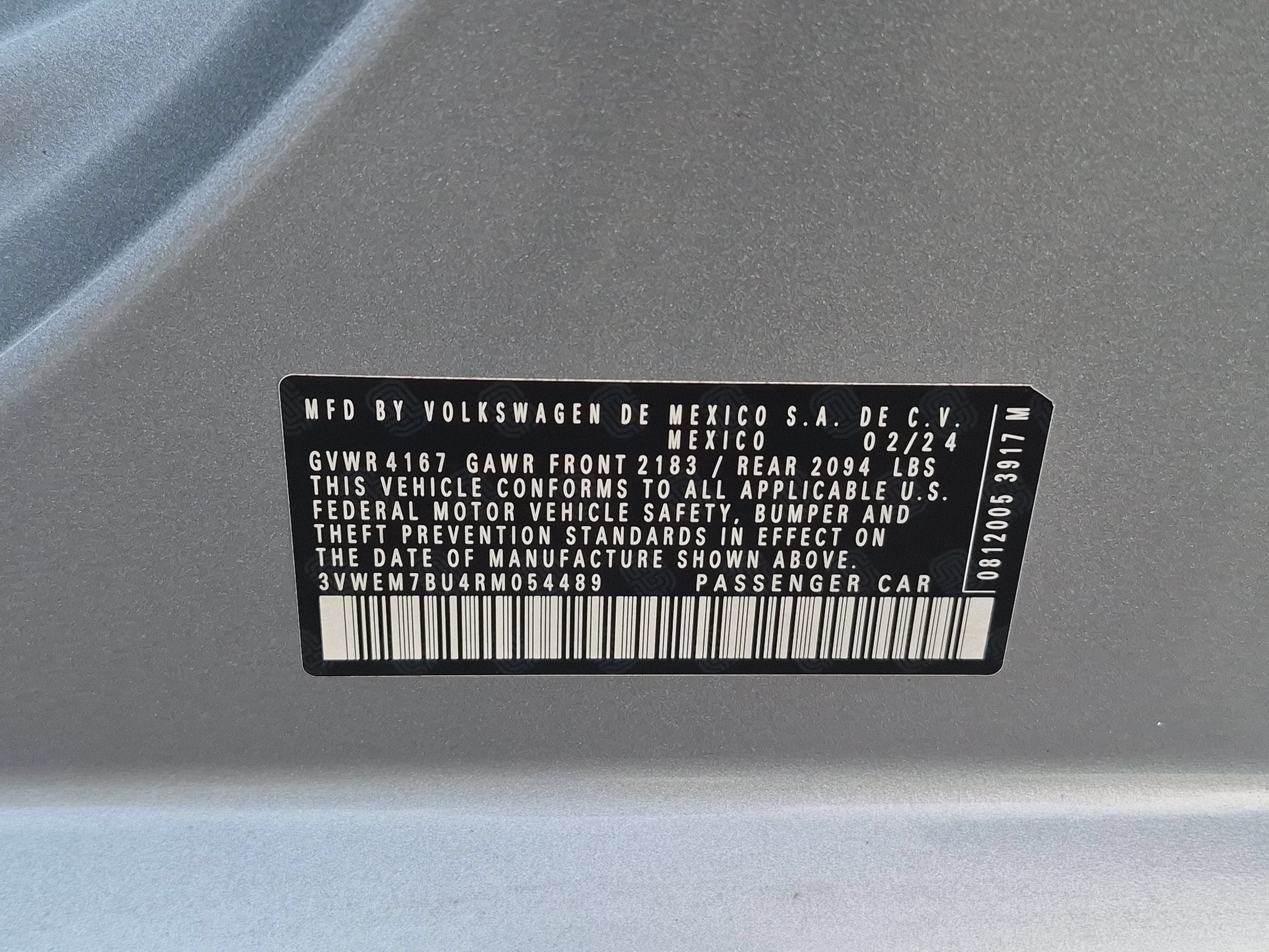 2024 Volkswagen Jetta SE