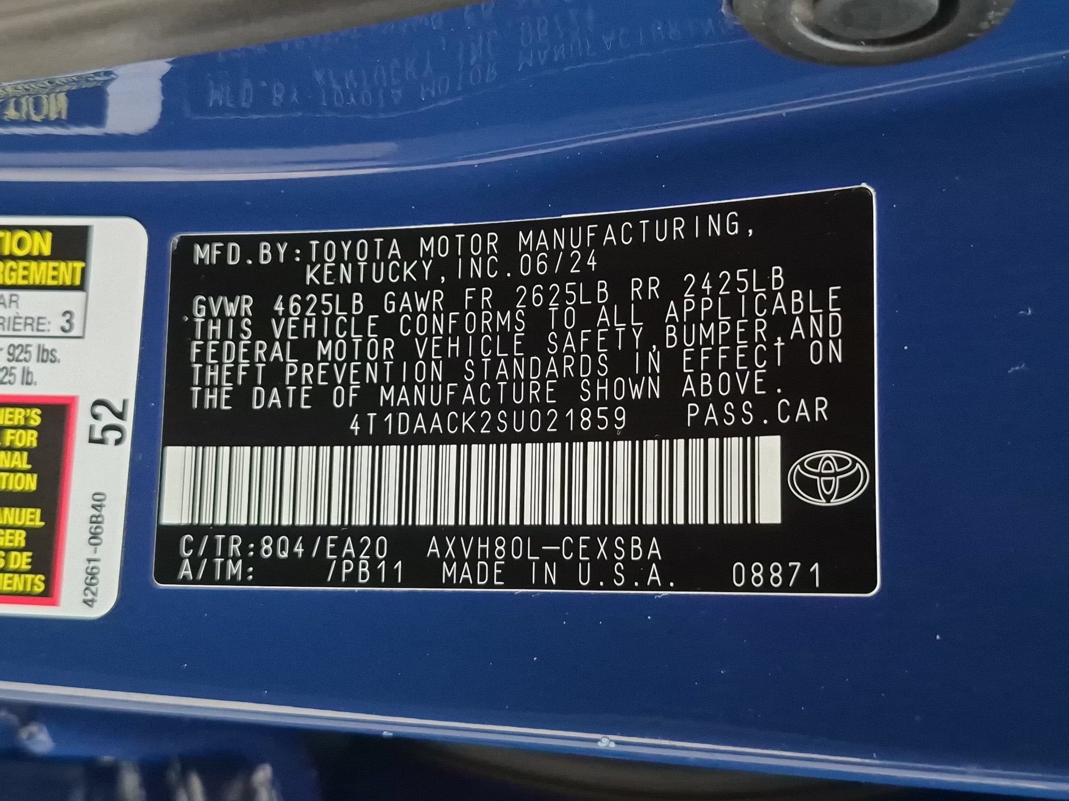 2025 Toyota Camry SE