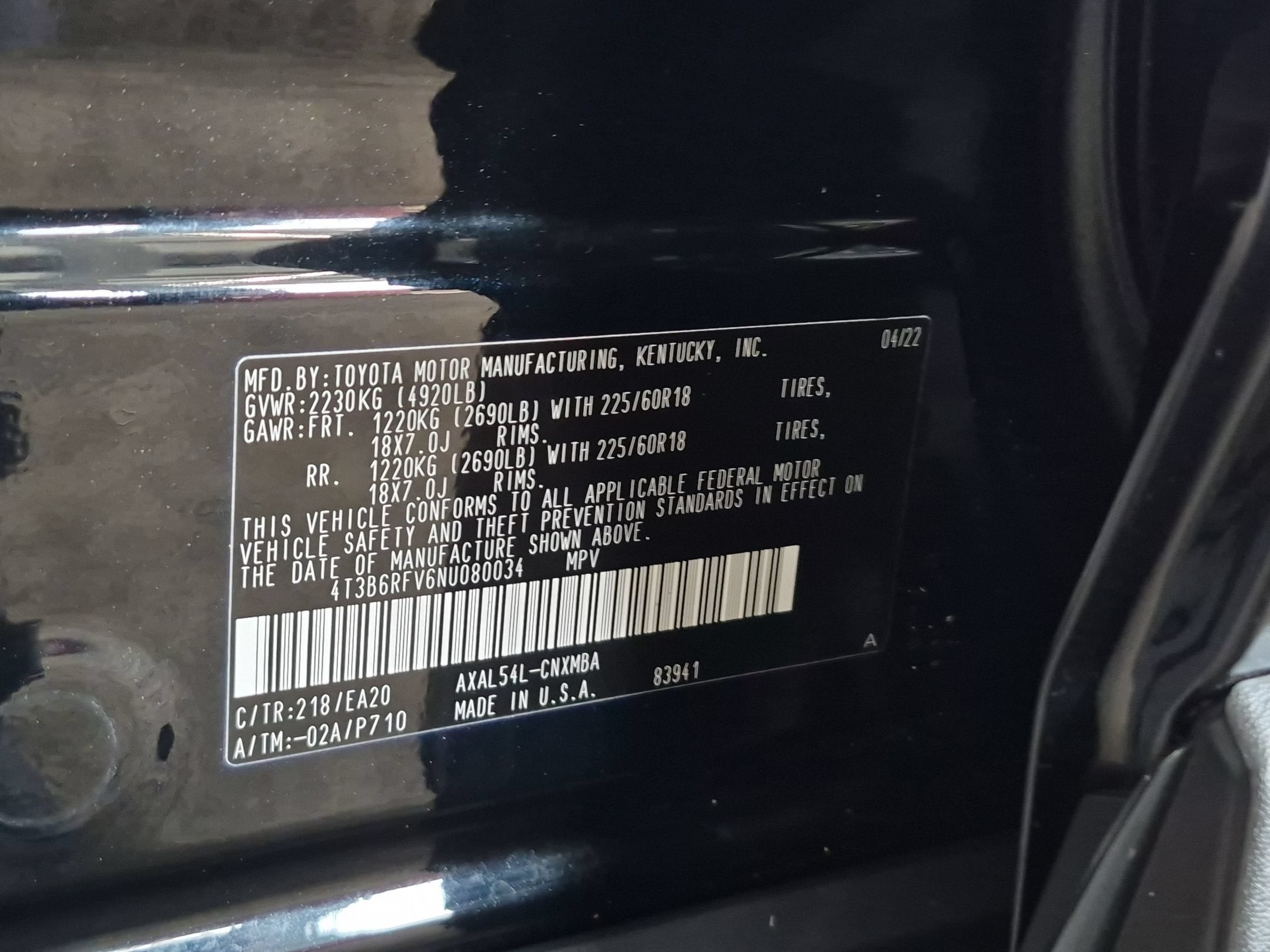 2022 Toyota RAV4 Hybrid Hybrid XLE Premium