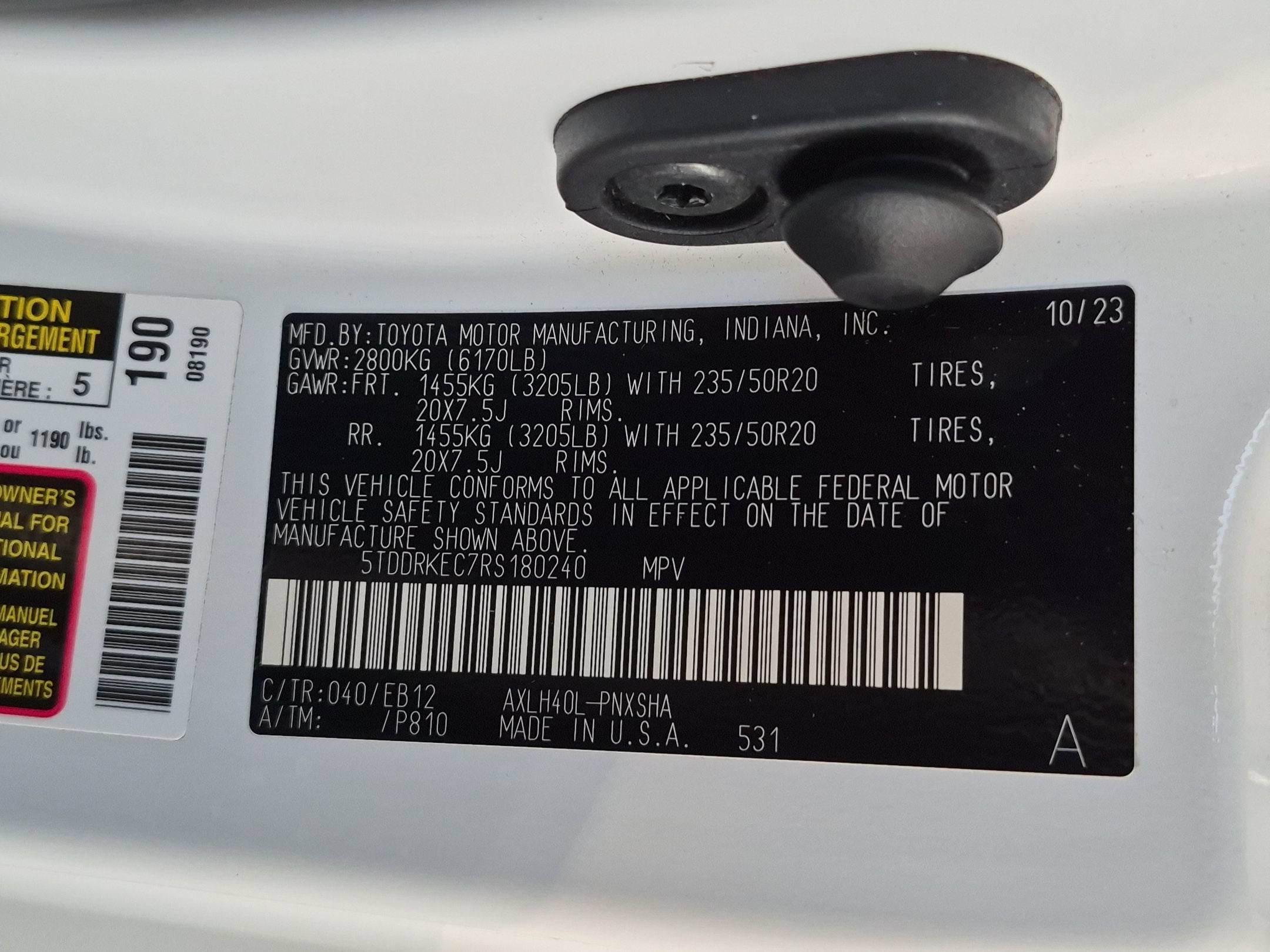 2024 Toyota Sienna XSE