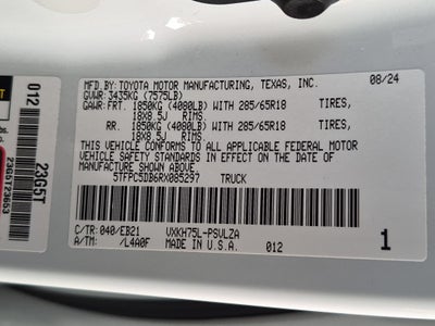 2024 Toyota Tundra i-FORCE MAX TRD Pro Hybrid
