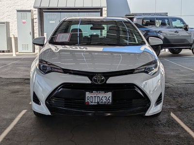 2018 Toyota COROLLA WHITE