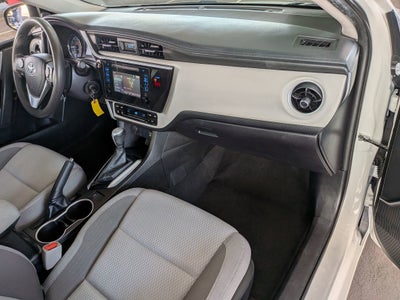 2018 Toyota COROLLA WHITE