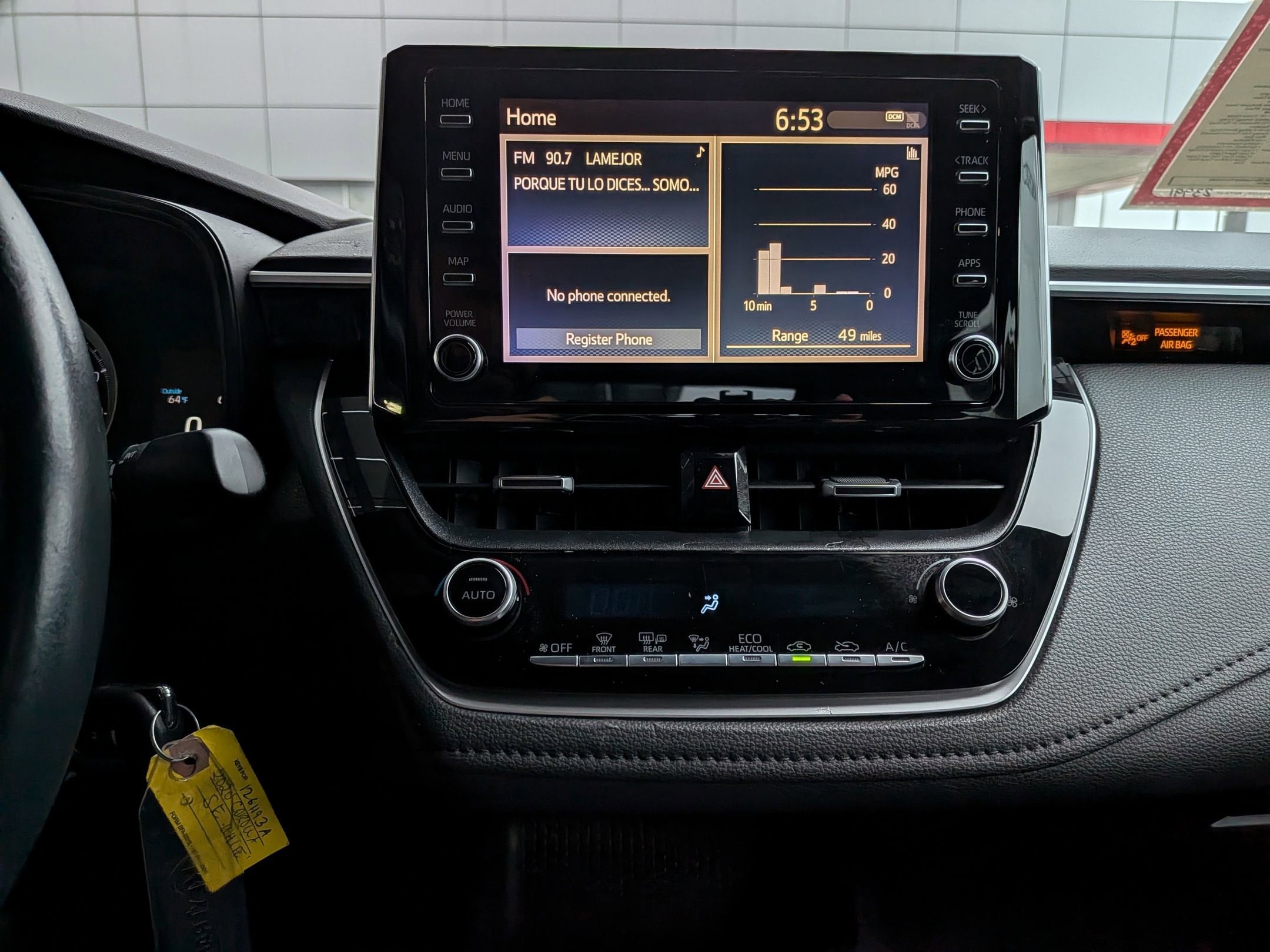 2020 Toyota COROLLA SE