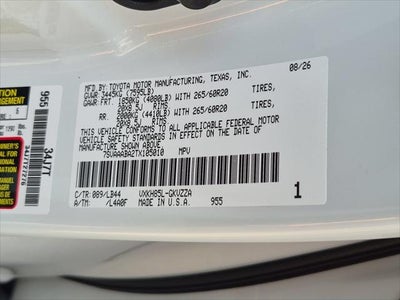 2026 Toyota Sequoia 1794 Edition