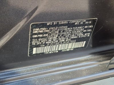2018 Subaru Crosstrek 2.0i