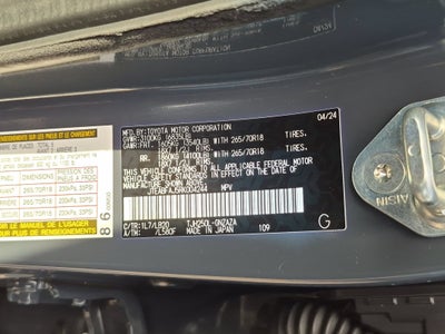 2024 Toyota Land Cruiser 4DR 4WD