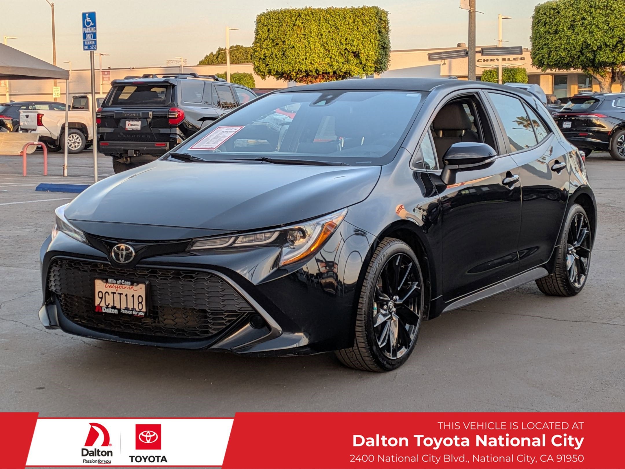 2022 Toyota COROLLA HATCHBACK Nightshade