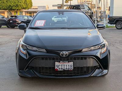 2022 Toyota COROLLA HATCHBACK Nightshade
