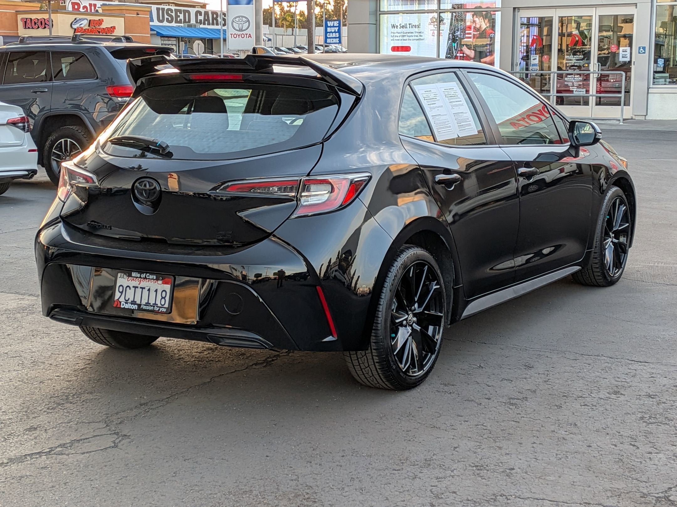 2022 Toyota COROLLA HATCHBACK Nightshade