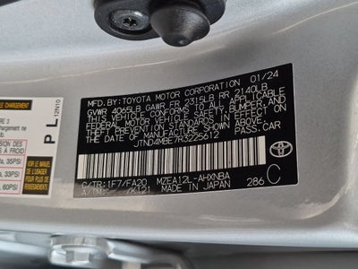 2024 Toyota Corolla Hatchback SE