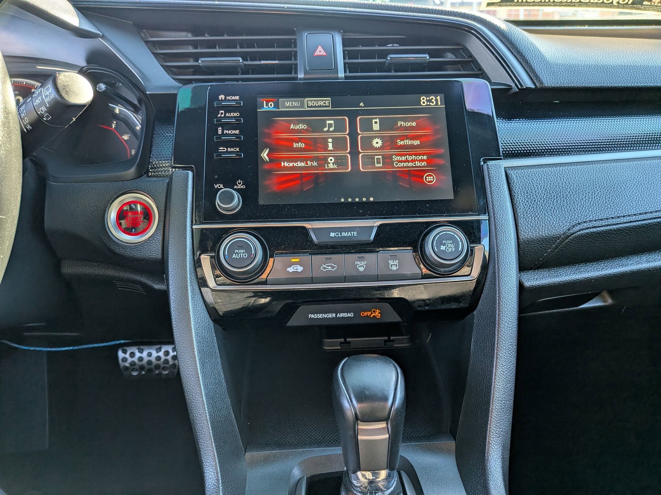 2020 Honda Civic Sport