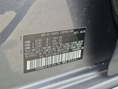 2019 Subaru Impreza 2.0i Sport