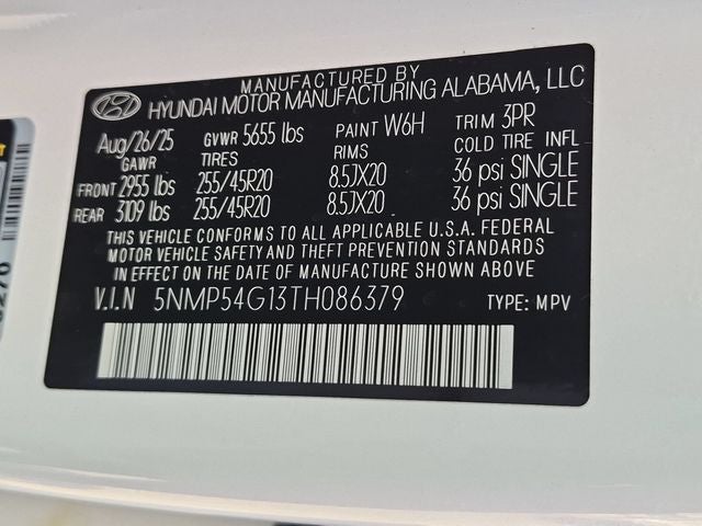 2026 Hyundai Santa Fe Hybrid Calligraphy