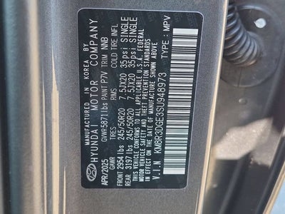 2025 Hyundai Palisade XRT