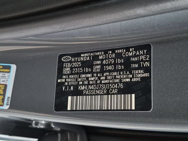 2025 Hyundai Elantra Hybrid Limited