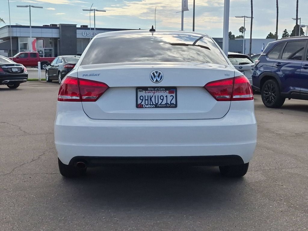 2012 Volkswagen Passat 2.5 SE