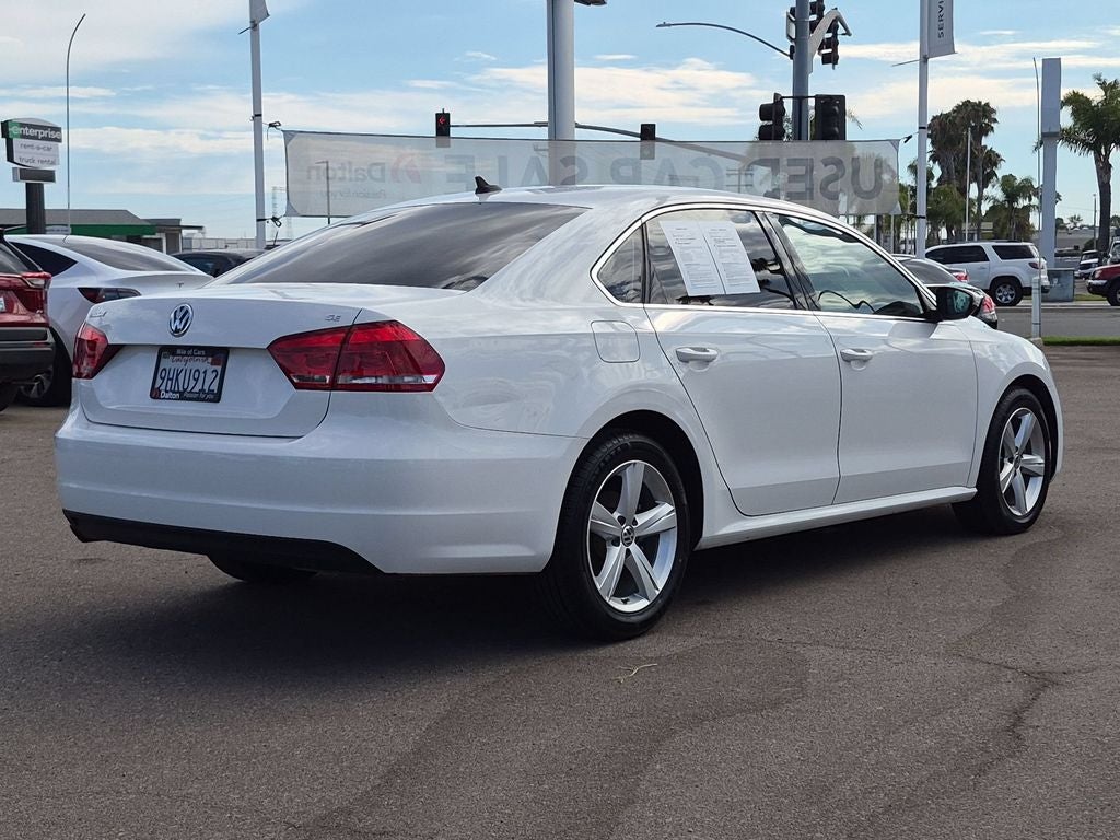 2012 Volkswagen Passat 2.5 SE