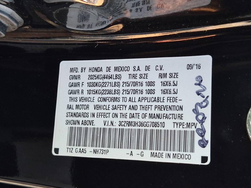 2016 Honda CR-V LX