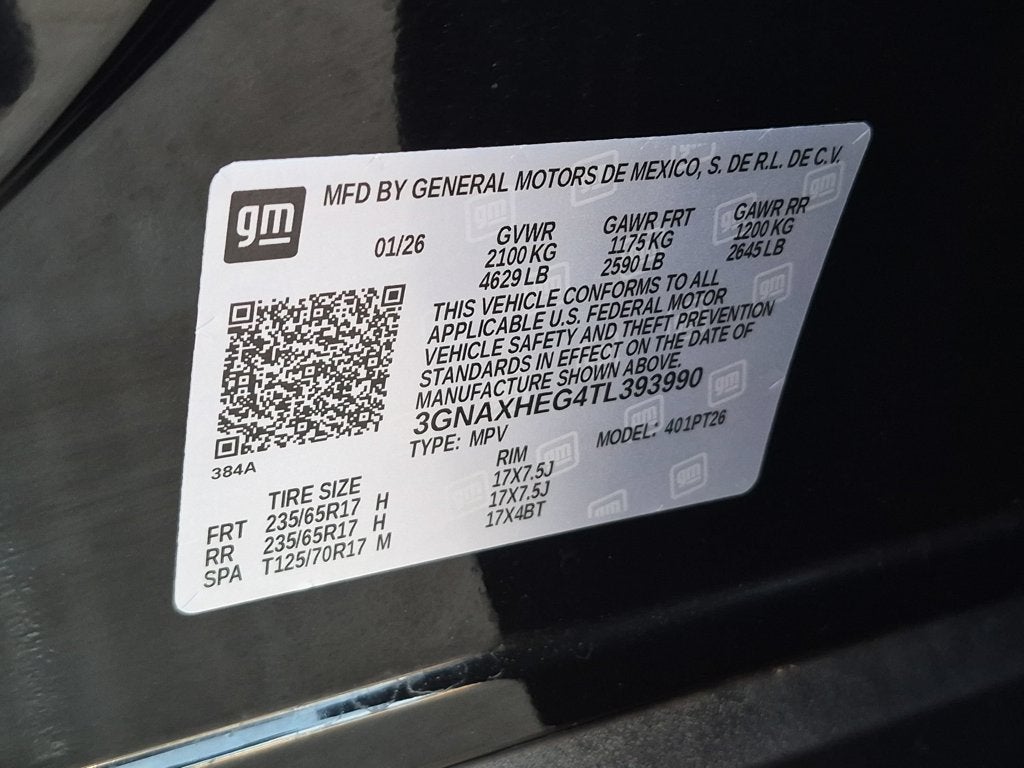 2026 Chevrolet Equinox LT