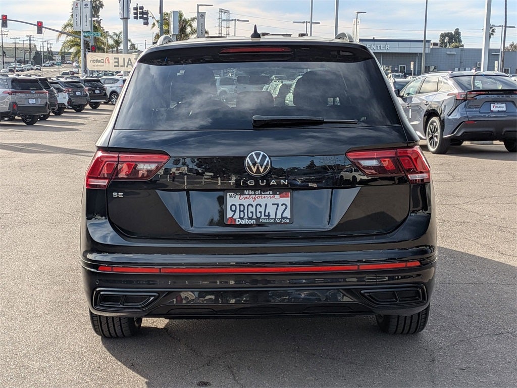 2022 Volkswagen Tiguan 2.0T SE R-Line Black