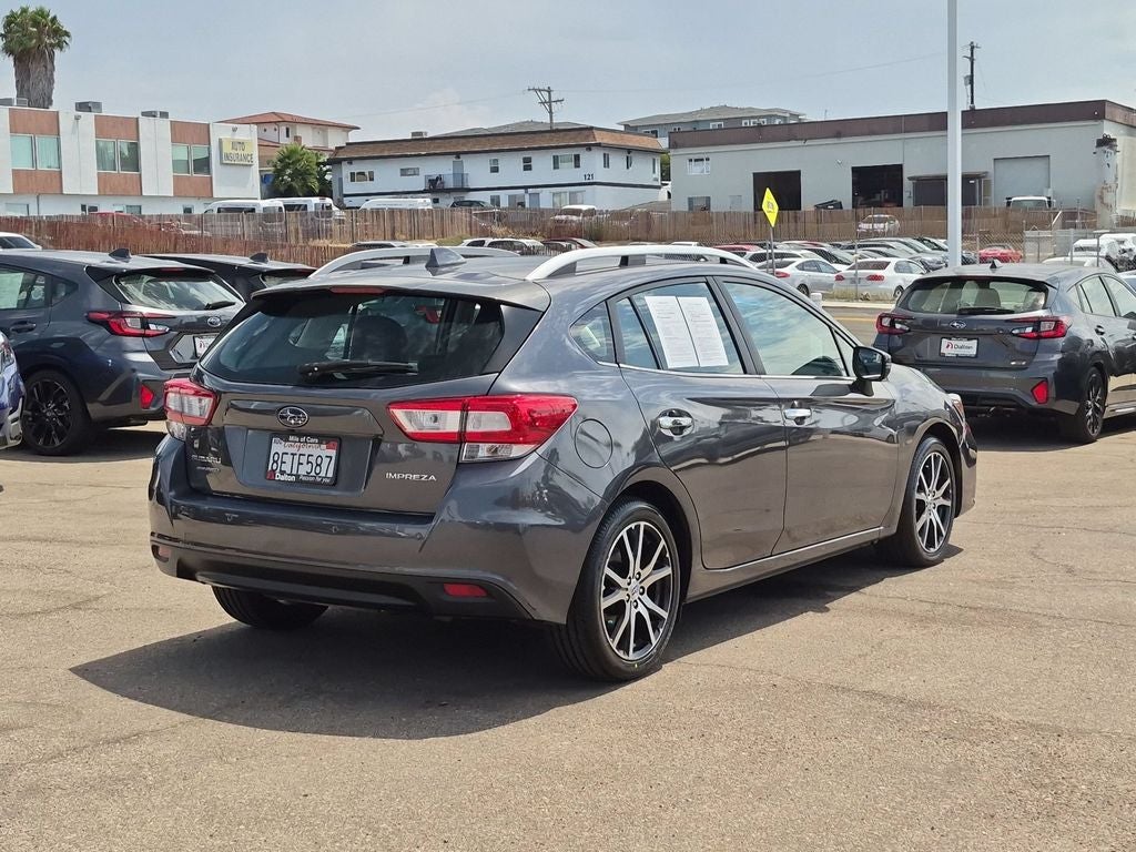 2018 Subaru Impreza 2.0i Limited