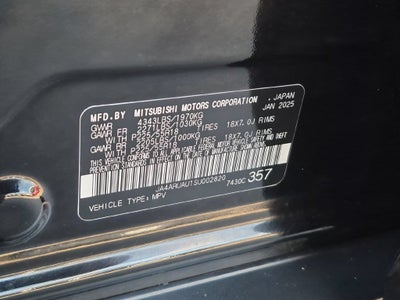 2025 Mitsubishi Outlander Sport 2.0 ES