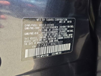 2019 Subaru Forester Base