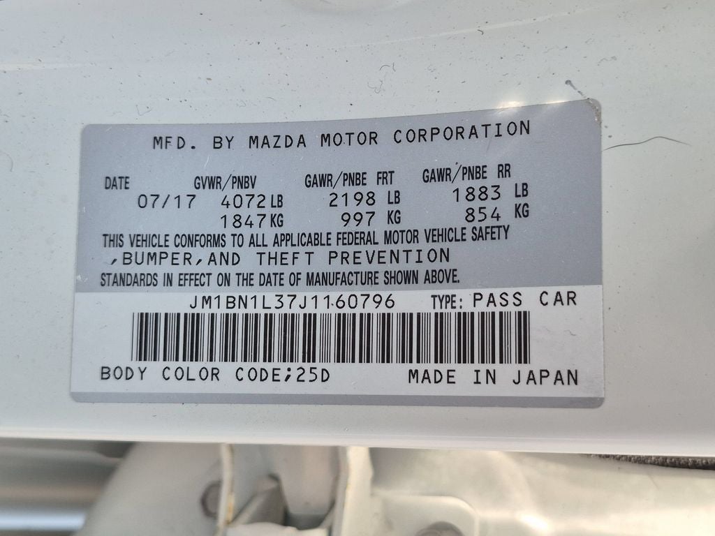 2018 Mazda Mazda3 Touring