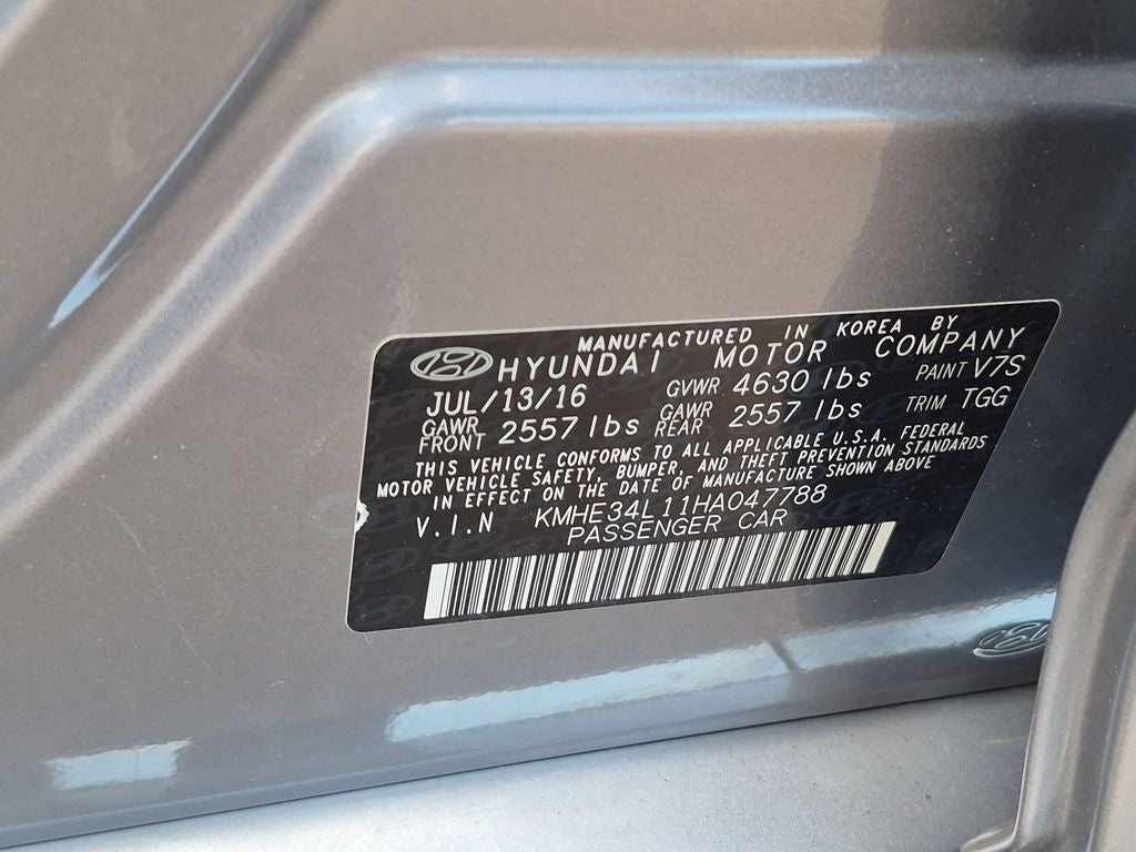 2017 Hyundai Sonata Hybrid Limited