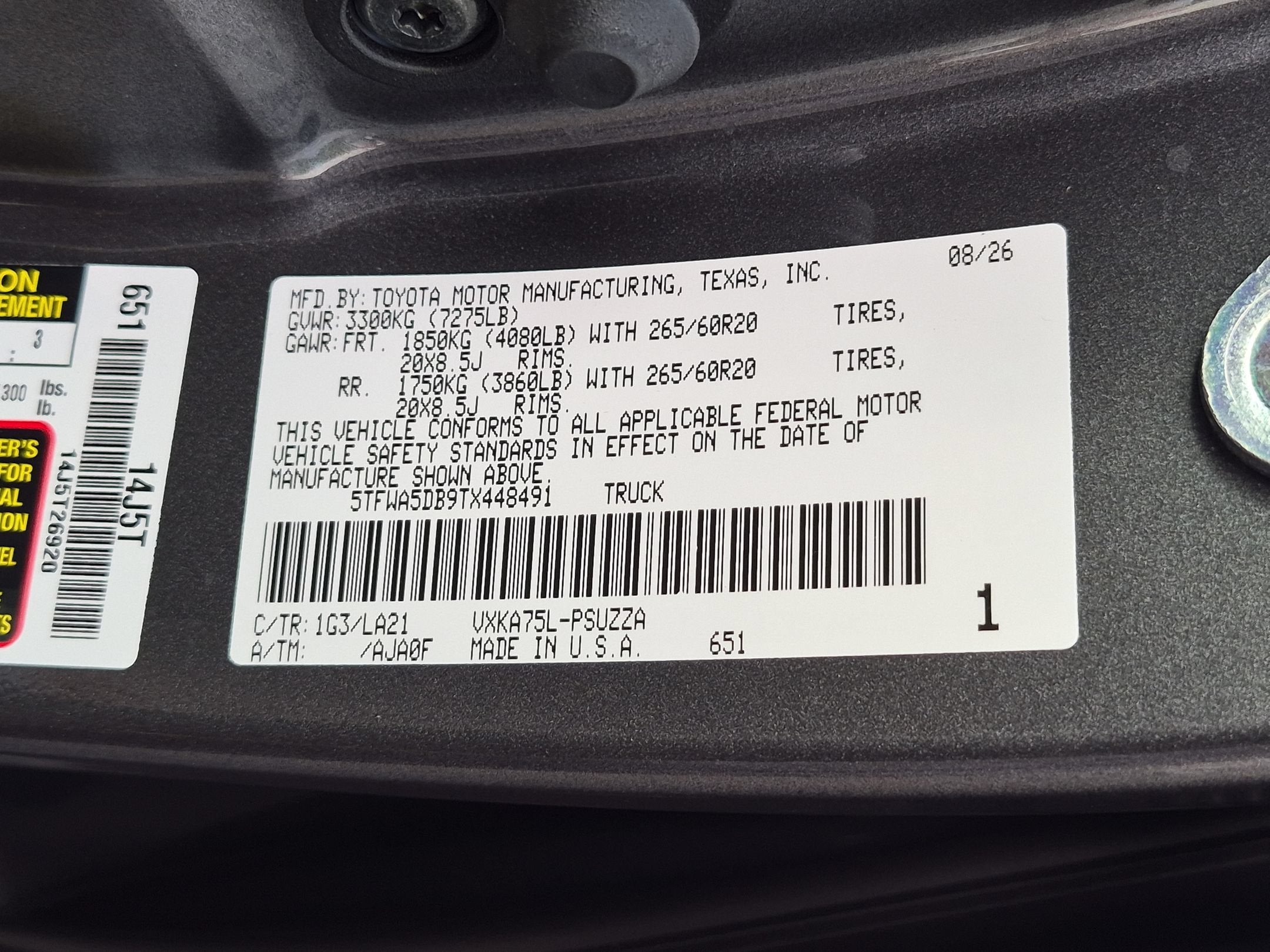 2026 Toyota Tundra Platinum