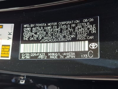 2027 Toyota Prius Plug-in Hybrid SE