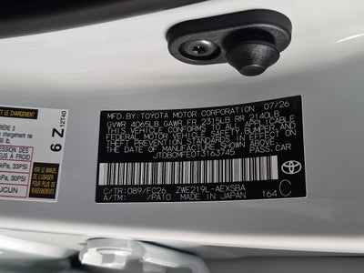 2026 Toyota Corolla Hybrid SE