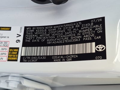 2026 Toyota GR Corolla Premium Plus DAT