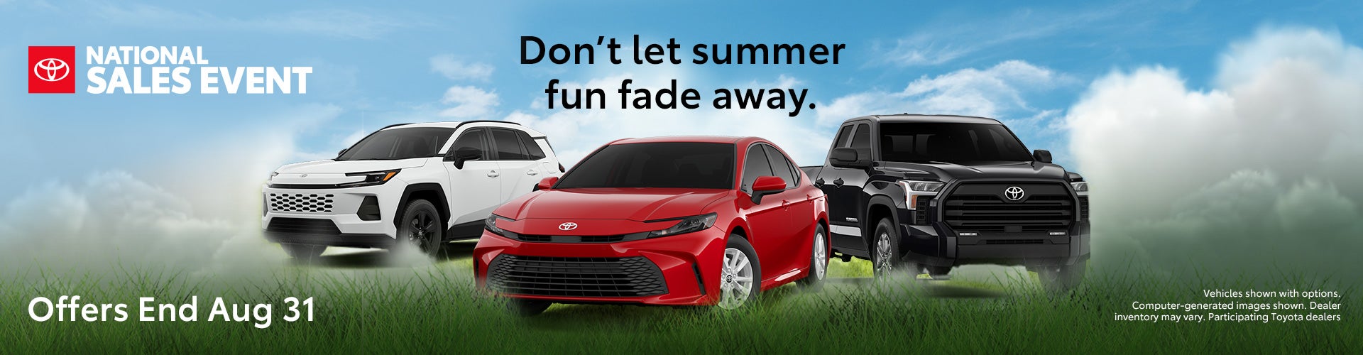 toyota national sales event