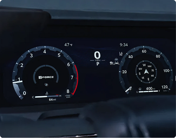 12.3-In. Digital Gauge Cluster
